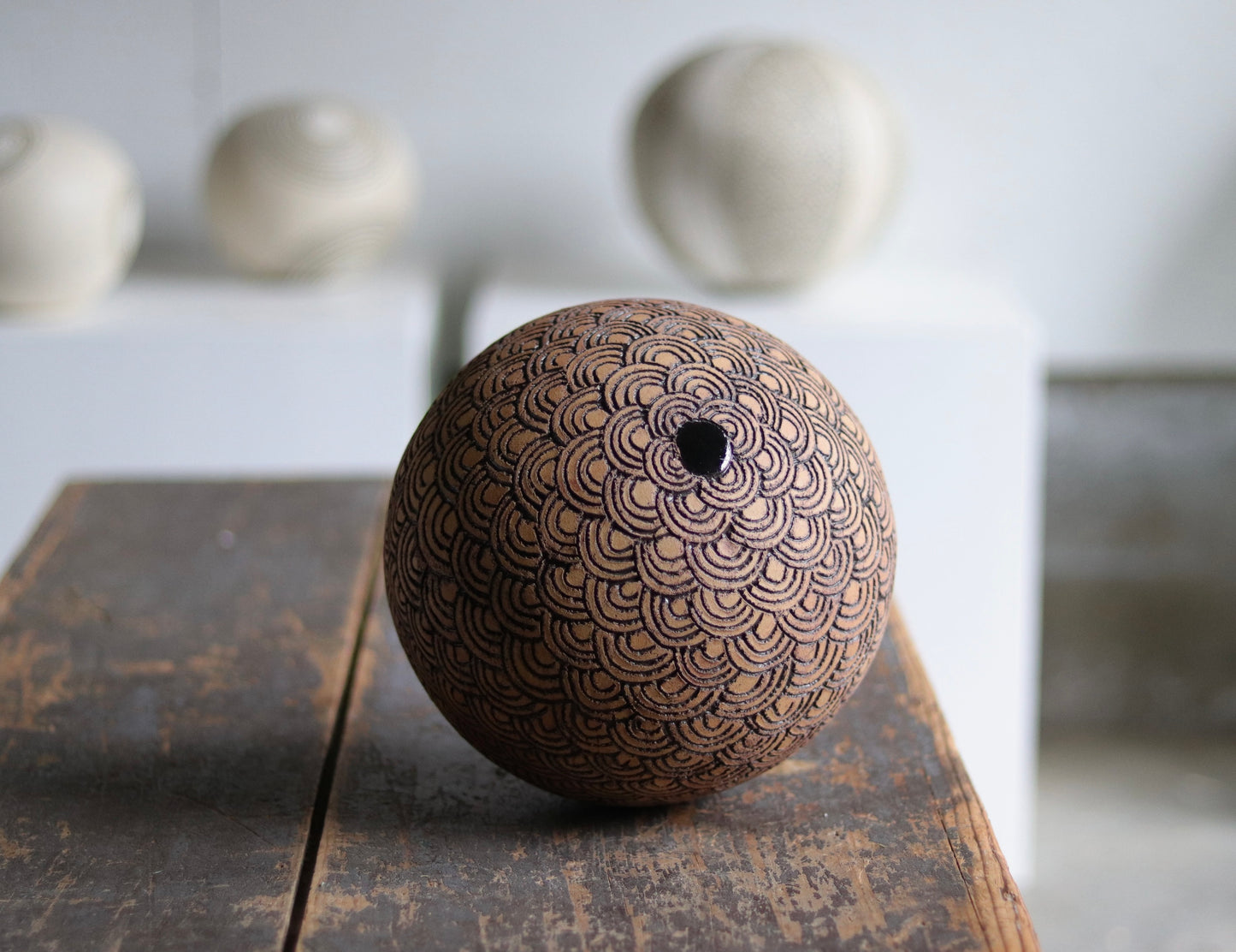 Orb - Brown - Scale - Large