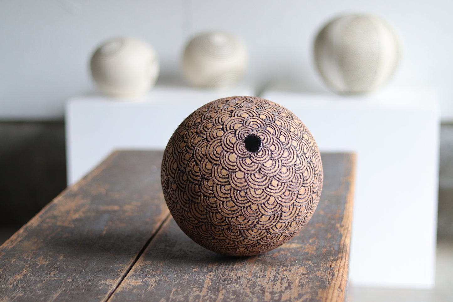 Orb - Brown - Scale - Large