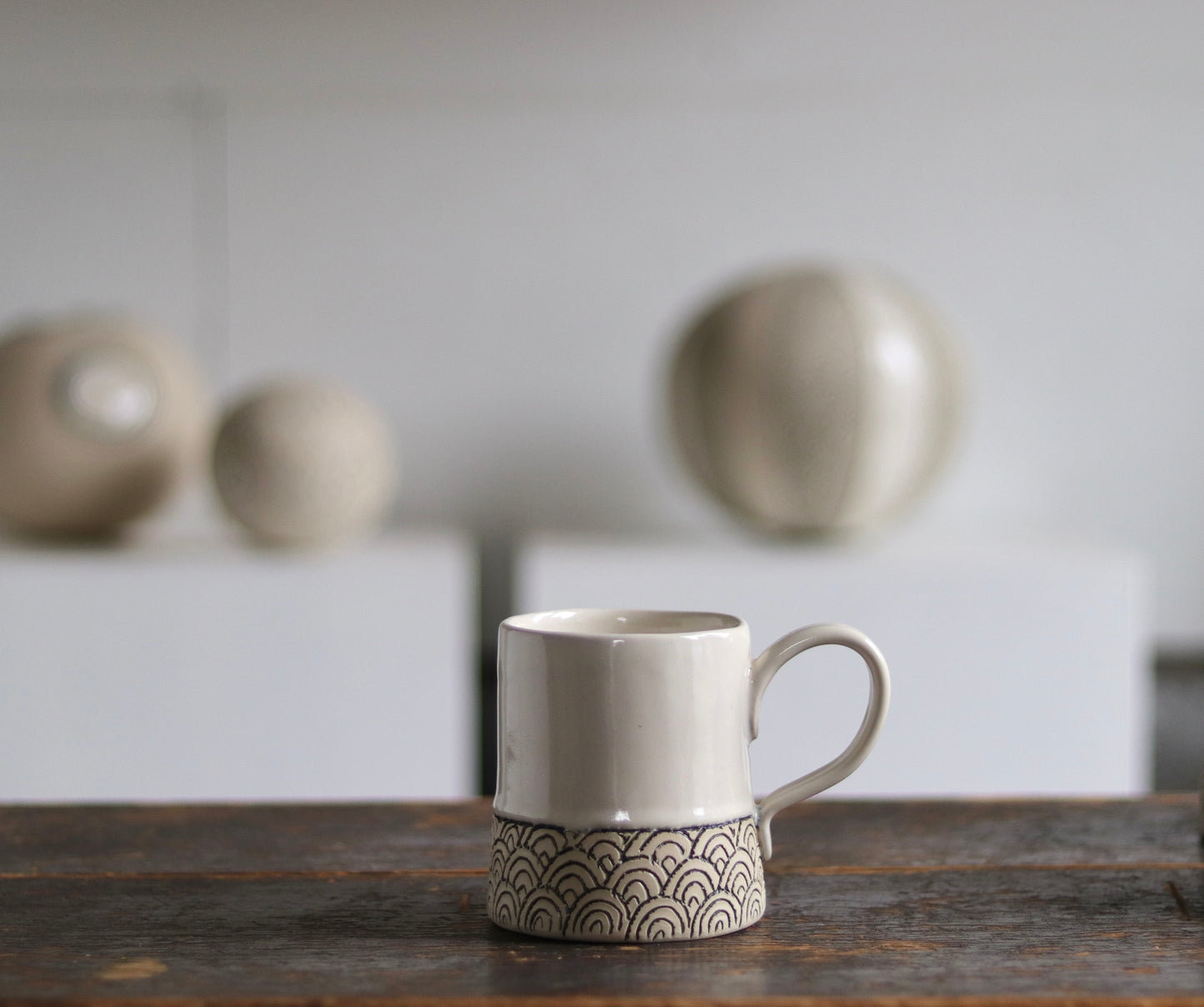 Mug - Scale - White