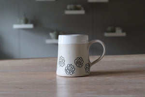 Mug - Large - White Clay
